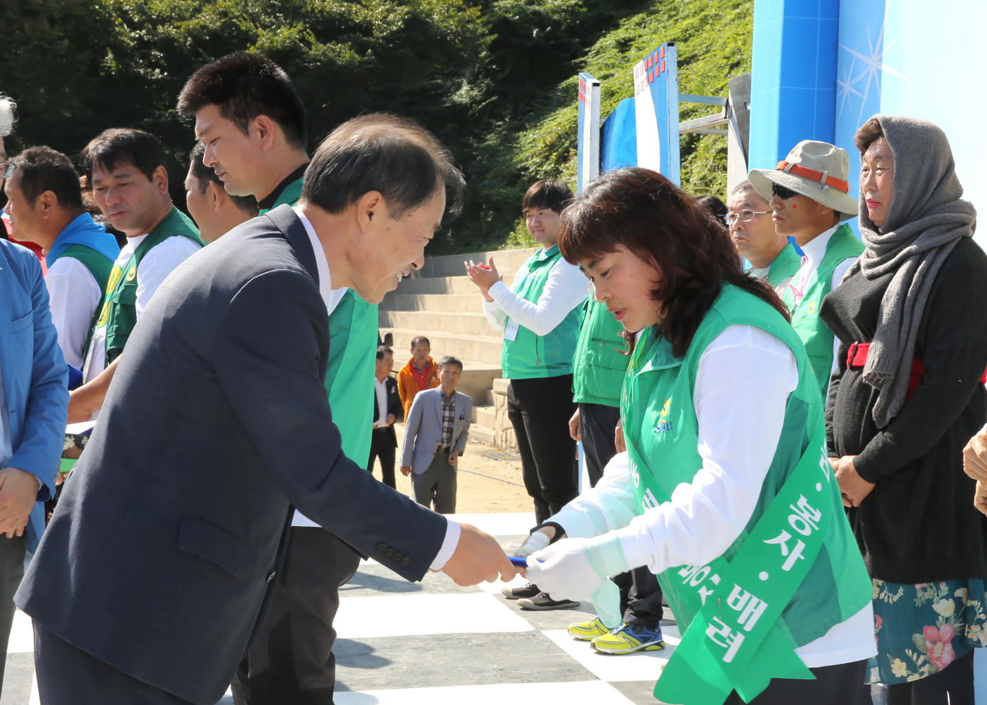2015 새마을지도자 한마음 전진대회 (10.11 구민운동장) 2