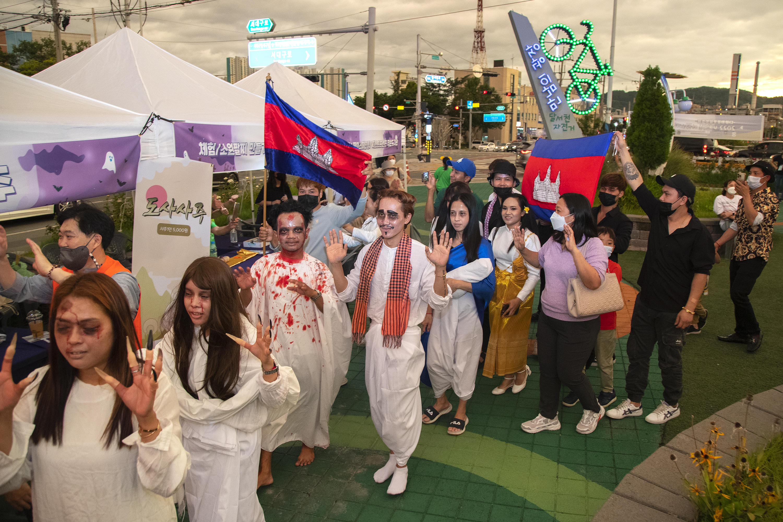 비산7동 다문화 어울림 한마당 축제(9.18 달서천 자전거 만남의 광장) 7