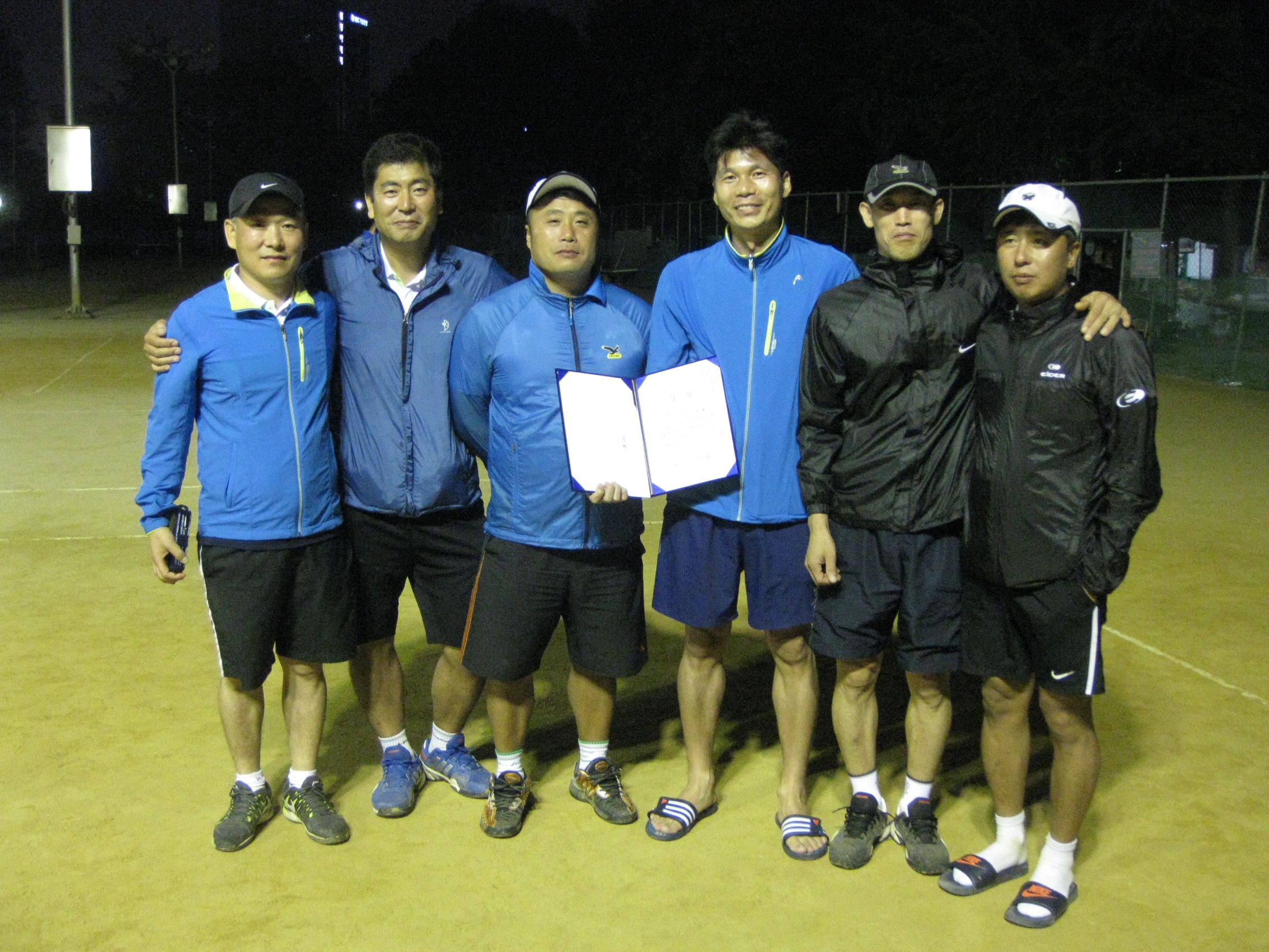 제22회 서구청장배 테니스 대회(2014년 9월 28일) 1