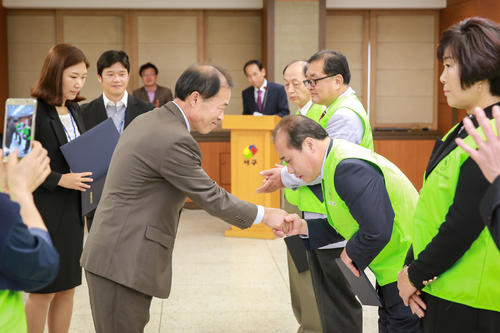 제37주년 자연보호헌장 선포 기념식(10.21, 3층회의실)