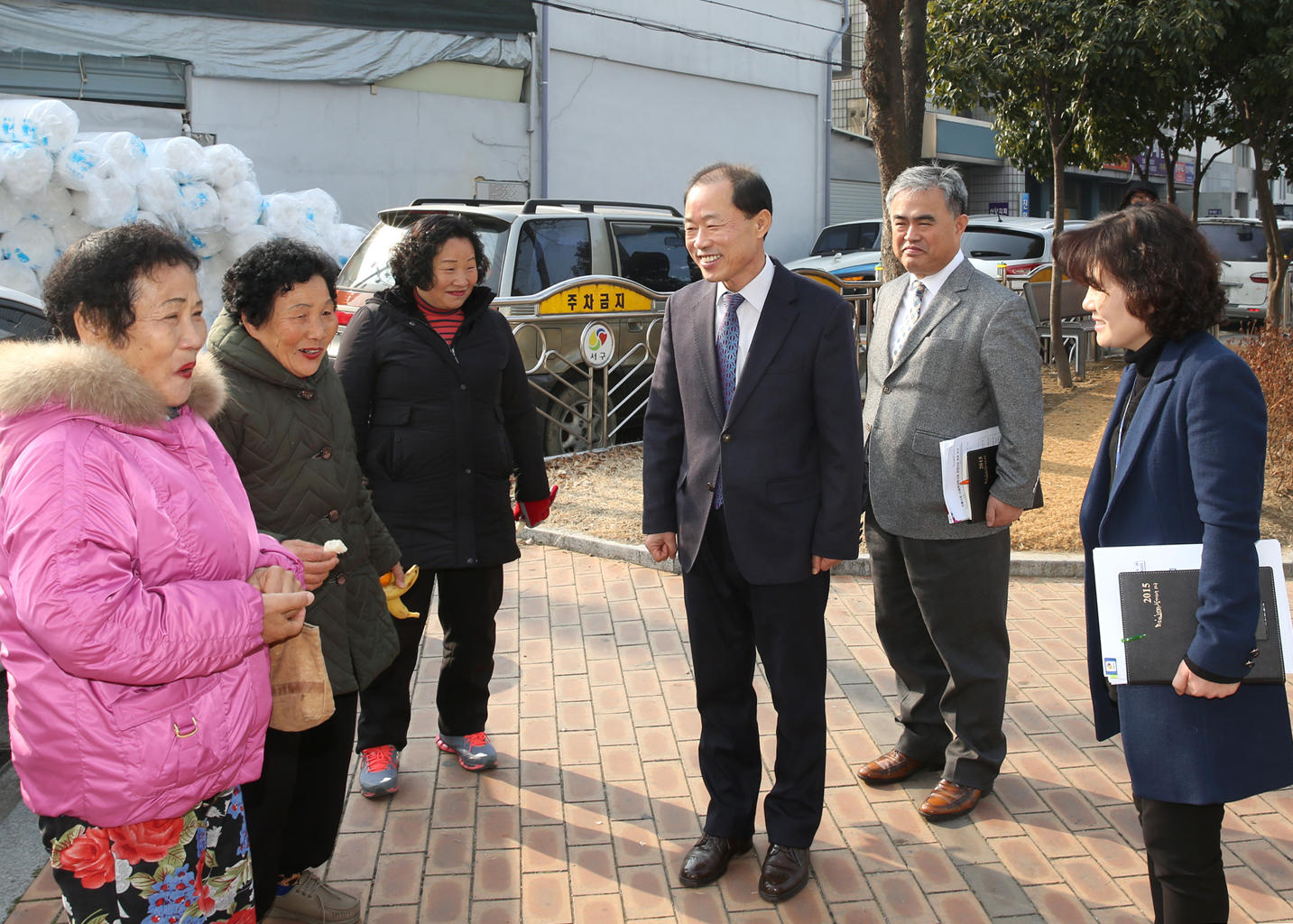 동 방문 (2015.1.16. 평리4동주민센터) 4