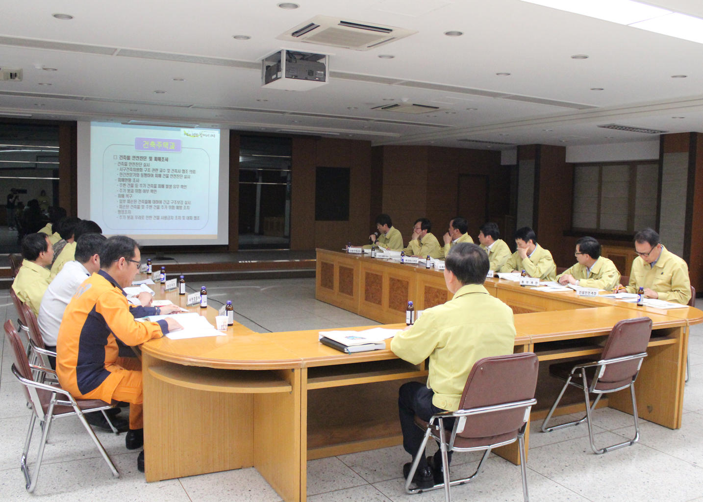 2015년 재난대응(풍수해) 안전한국훈련 (5.21. 3층회의실) 2