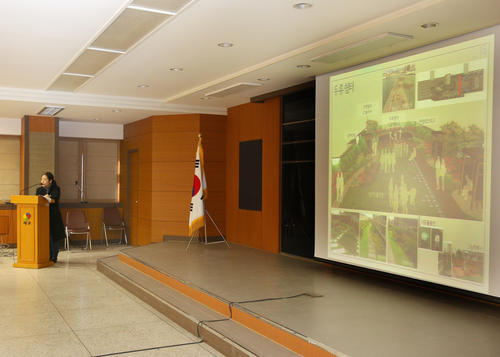 청사옥상녹화 조성사업 실시설계 2차 보고회 (1.7. 3층회의실)