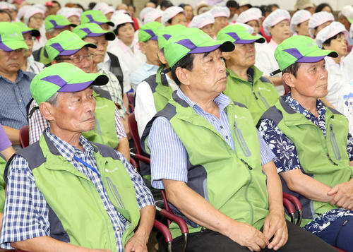 노인일자리 사업 참여자 안전 보건 교육 (7.25. 구민홀)